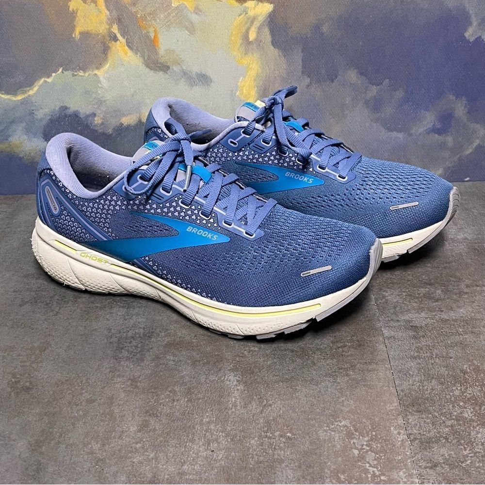Brooks Ghost 14 Women's Blue Running Shoes Size 10.5B